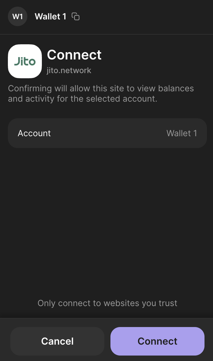 Phantom Connection Prompt